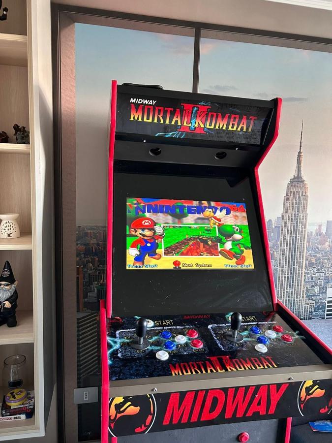 Hermoso Depto Para 4 Personas ,con Arcade De Juegos Y Vista Hacia Las Dunas Y El Mar Apartamento Concón