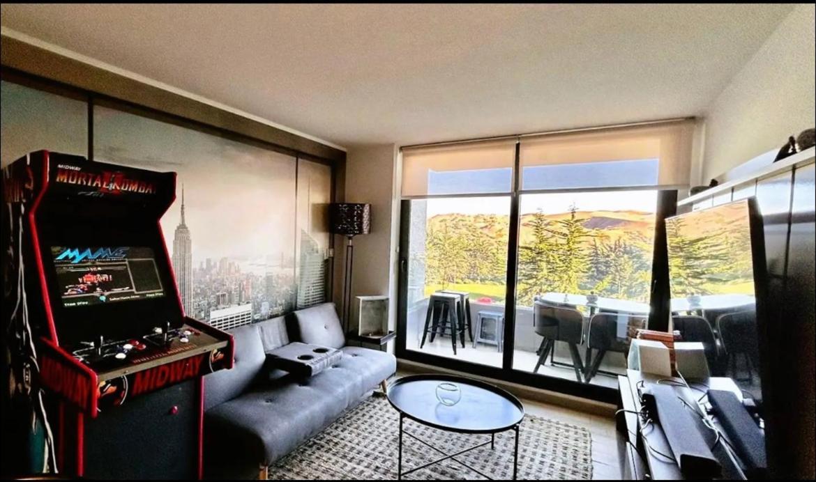 Hermoso Depto Para 4 Personas ,con Arcade De Juegos Y Vista Hacia Las Dunas Y El Mar Apartamento